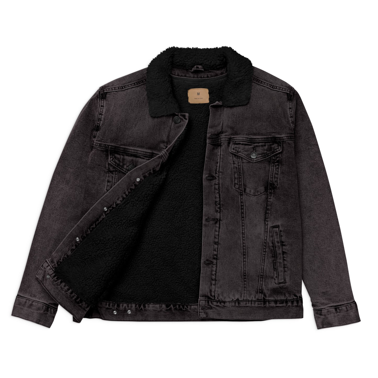 DNY - Unisex Denim Sherpa Jacket