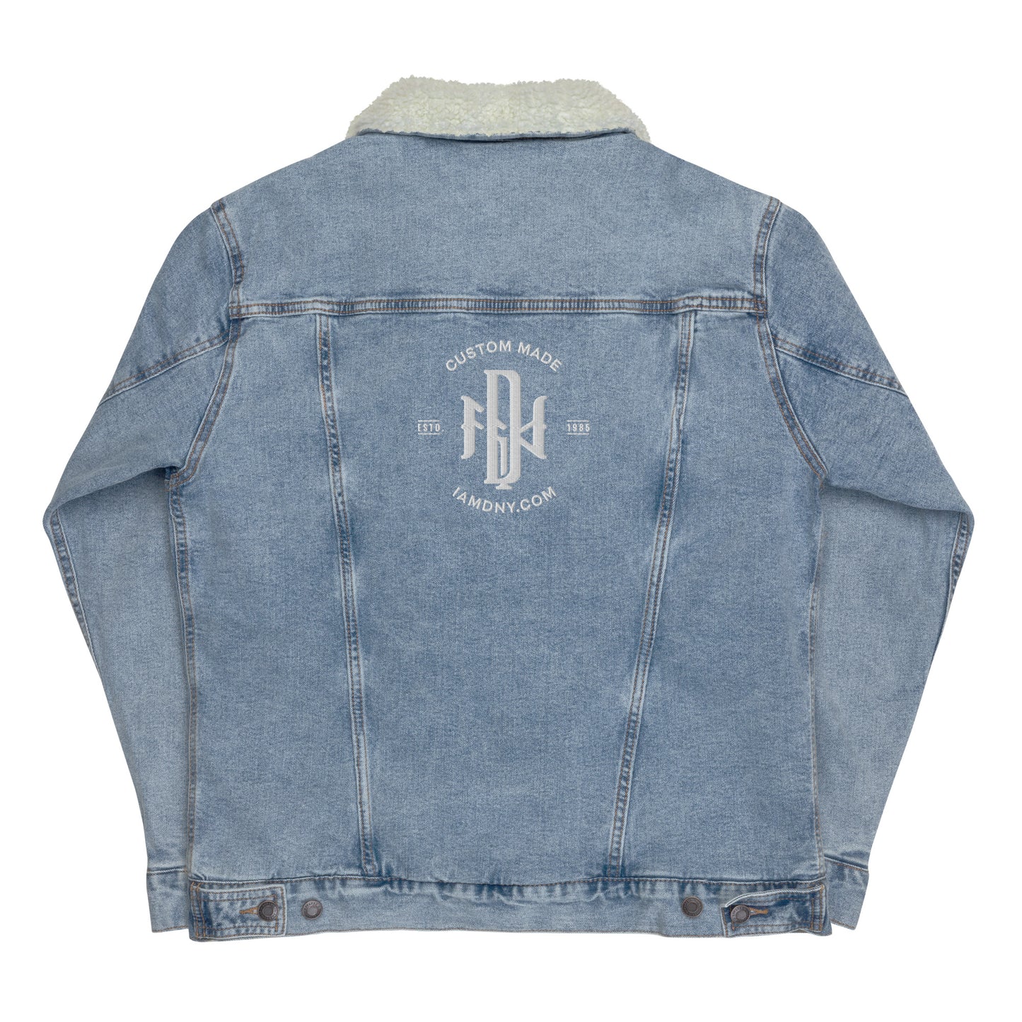 DNY - Unisex Denim Sherpa Jacket